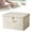 C, variant on Clearance Items!TAKTUK Lockable Box Box with Lock Fabric Storage Box with Lid Fabric Organiser Box Lockable Box Lockable Box for Clothes Toys,Clearance On Sale