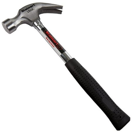 Stalwart 16 oz Tubular Steel Claw Hammer, 13