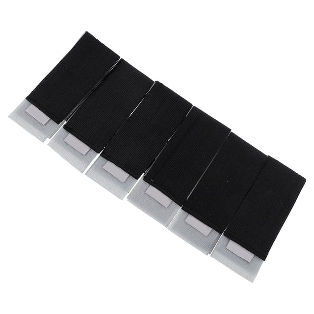 AURARMLET 6Ud Cinturones Fijos Para Extintor Cinturón Elástico Organizadores Para Maletero De Auto Negro