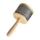 thumbnail image 1 of Juguete musical de madera Cabasa con cadena de cuentas de metal para educación musical. Diámetro 85 cm, 1 of 9