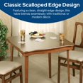 thumbnail image 3 of Mesa plegable con borde festoneado color cereza, 3 of 8