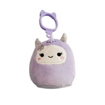 Squishmallows 3.5" Clip-On Christmas Lunasha the Yeti
