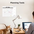 thumbnail image 3 of ViVin Wall Calendar, 8.5*11 Horizontal YO Monthly Calendar, Jul 2026–Dec 2027, Simple, 18 Months Planner, 3 of 7