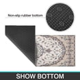 thumbnail image 7 of Boho Light Brown Pattern Kitchen Rugs and Mats Sets Of 2, Funny Kitchen Decoration Rubber Backing Non-Slip Absorbent Mats for Sink Waterproof Runner Rug for Laundry Room 17x30+17x48inch, 7 of 7