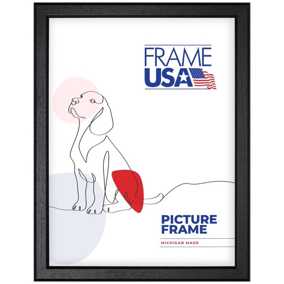 Coffee Bean - Narrow Dark Brown 18x24 Inch Picture Frame