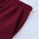 thumbnail image 4 of Pantalones anchos con cintura elástica y cordón ajustable, mezcla de poliéster, para mujer., 4 of 6