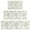 White Sun Moon, variant on Blue Sun Moon Cloud Planet Eye Star Pattern Kitchen Rugs Sets Of 3,Kitchen Runner Rugs Non Skid Washable,Decorative Kitchen Floor Mats for Kitchen,Sink,Laundry,17"x30" 17"x47" 17"x59"
