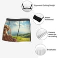 thumbnail image 6 of Bingfone Adorable Puppy Basket Men's Underwear - Casual Stretch Boxer Briefs-X-Large, 6 of 7