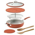 thumbnail image 4 of Tramontina Vue All-in-One Plus Pan, Ceramic Nonstick, 7-Piece Set, 4 of 9