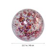 thumbnail image 3 of 4 Pcs Inflatable Balls Water Playing Balls Pool Sequin Confetti Beach Balls, 3 of 8