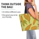 thumbnail image 2 of Balery Corn Bolsa Tote Estilo Estético con Cremalleras, Bolsa de Hombro, Bolsa de Compras Grande y Plegable, 2 of 8