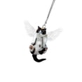 thumbnail image 2 of Matsuzay Colgador de ganchos adhesivos para pared con forma de Animal para coche, ganchos fuertes, ventosa, soporte de almacenamiento de pared para cocina Decoración del hogar gato alado Matsuzay HA004776-03, 2 of 6