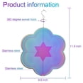 thumbnail image 3 of Round Stainless Steel Three-dimensional Rotating Indoor And Outdoor Wind Chimes, 3 of 9