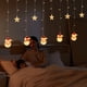 thumbnail image 4 of Fiudx Liquidación de ofertas flash Navidad nuevo LED decorativo cadena de luces árbol de Navidad luces de nieve Interior habitación ambiente cortina luz, 4 of 7