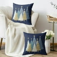 thumbnail image 3 of Christmas Pillow Covers 18X18 Set of 2, Red Xmas Tree Winter Decorative Throw Pillowcases Holiday Outdoor Farmhouse Seasonal Cushion Cases Couch Sofa Bed Decor, 3 of 6