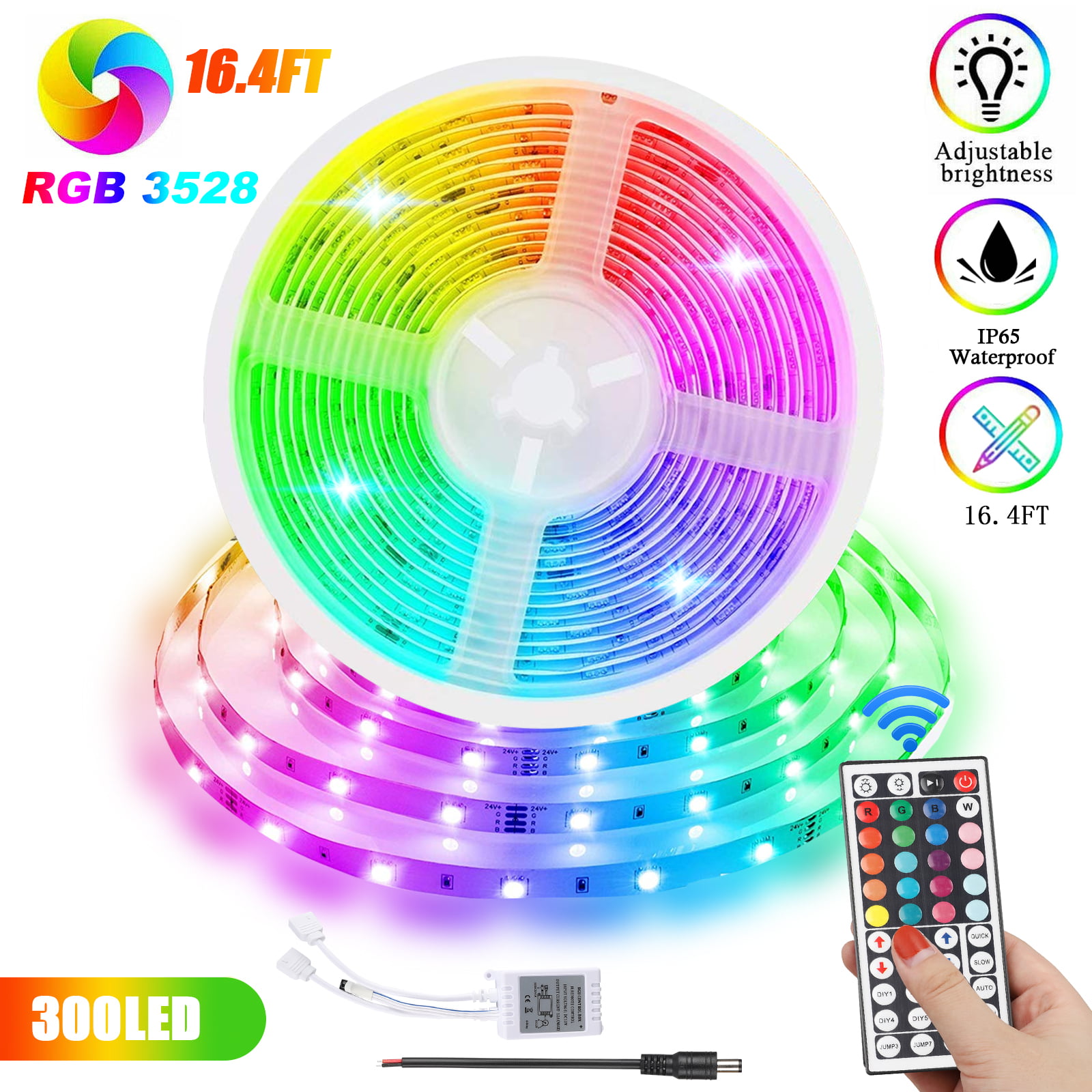 9.8FT RGB TV LED Strip Lights with Remote Govee TV Backlights Music Sync TV LE 