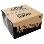 MTX Audio 5512-44 55-Series 12 400W RMS Dual 4-Ohm Subwoofer