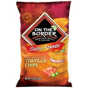 On The Border Mexican Grill & Cantina Salsa Rounds Tortilla Chips, 7.5 Oz.