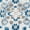 Ivory/Blue, variant on SAFAVIEH Shivan Anthony Traditional Distressed Area Rug, Ivory/Grey, 5'1" x 7'6"
