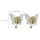 thumbnail image 2 of IDEANATEGRATE 2Ud Kitchen Adhesive Hooks Autoadhesivos Para Colgar Utensilios Toallas Y Bolsas, 2 of 8