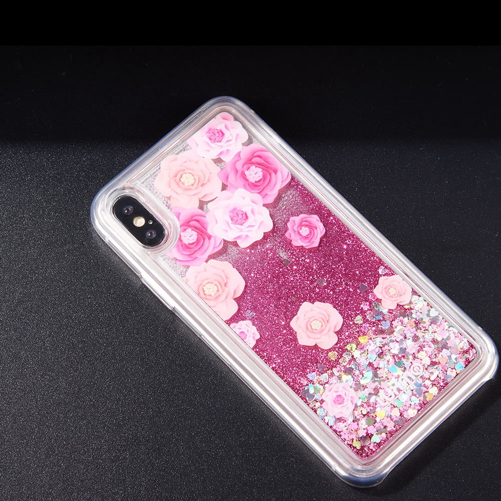 Shimmering Waterfall Protective Skin Case for Apple iPhone X (Exact Fit)