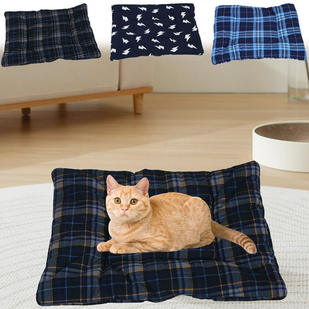 Xihbxyly Alfombra de Terciopelo de Leche para Mascotas, Tacto Suave, Base Antideslizante, Comodidad para Todo Tipo de Clima, Fácil de Limpiar, Apta para Perros y Gatos, Acogedor Lugar de Descanso, Va