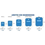 Arctic Ice 1261 Chillin Brew Series Reble Freezer Ice Pack XXL (10 lbs)