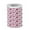 Pink and Maroon Hearts, variant on 5 Rolls Christmas Ribbon 1.5 inch Wide Decorative Ribbon for Gift Wrapping and Holiday Decorations Pink and Maroon Hearts