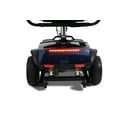 thumbnail image 4 of 4 Wheels Travel Mobility Scooter, Folding Motorized Scooter with Front and Rear LED Light, Compact Electric Wheelchair with Basket, Heavy Duty Mobility Scooter for Seniors Adults, Blue, 4 of 10