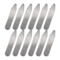 thumbnail image 2 of 12 varillas de metal para cuello, para camisas de vestir, uniformes y uso diario. 558 cm x 1 cm x 008 cm, 2 of 9