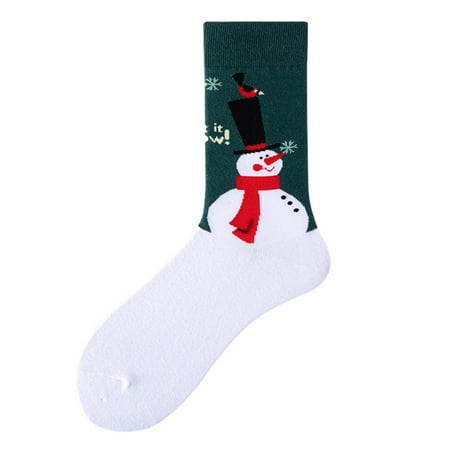 

DENGDENG Women s Crew Christmas Socks Winter Warm Socks