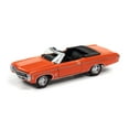 thumbnail image 1 of 1969 Chevy Impala SS Convertible, Hugger Orange - Johnny Lightning JLMC022/48A - 1/64 scale Diecast Model Toy Car, 1 of 3