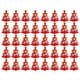 thumbnail image 1 of Adornos navideños, 40 Uds., decoración navideña roja, parche para árbol de Navidad, colgante para árbol de Navidad, durabilidad probada en el tiempo Jadeshay A, 1 of 8