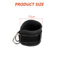 thumbnail image 2 of Ankle Straps for Cable Machines Padded Ankle Cuffs - for Legs, Glutes, Abs and Hip Workouts Fits, 2 of 5