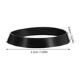 thumbnail image 7 of DINHEAROM Sealing Ring Black Nitrile Rubber 10Pcs 1.7In Diameter, 7 of 7