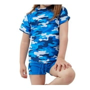 Gottex Kids Short Sleeve Swim Shirt With Matching Swim Short