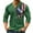 Dark Green, variant on Men's 3D Printed Patriotic Graphic T-Shirt, Streetwear-Inspired Short Sleeve Tee with Soft Cotton Fabric ,Army Green L