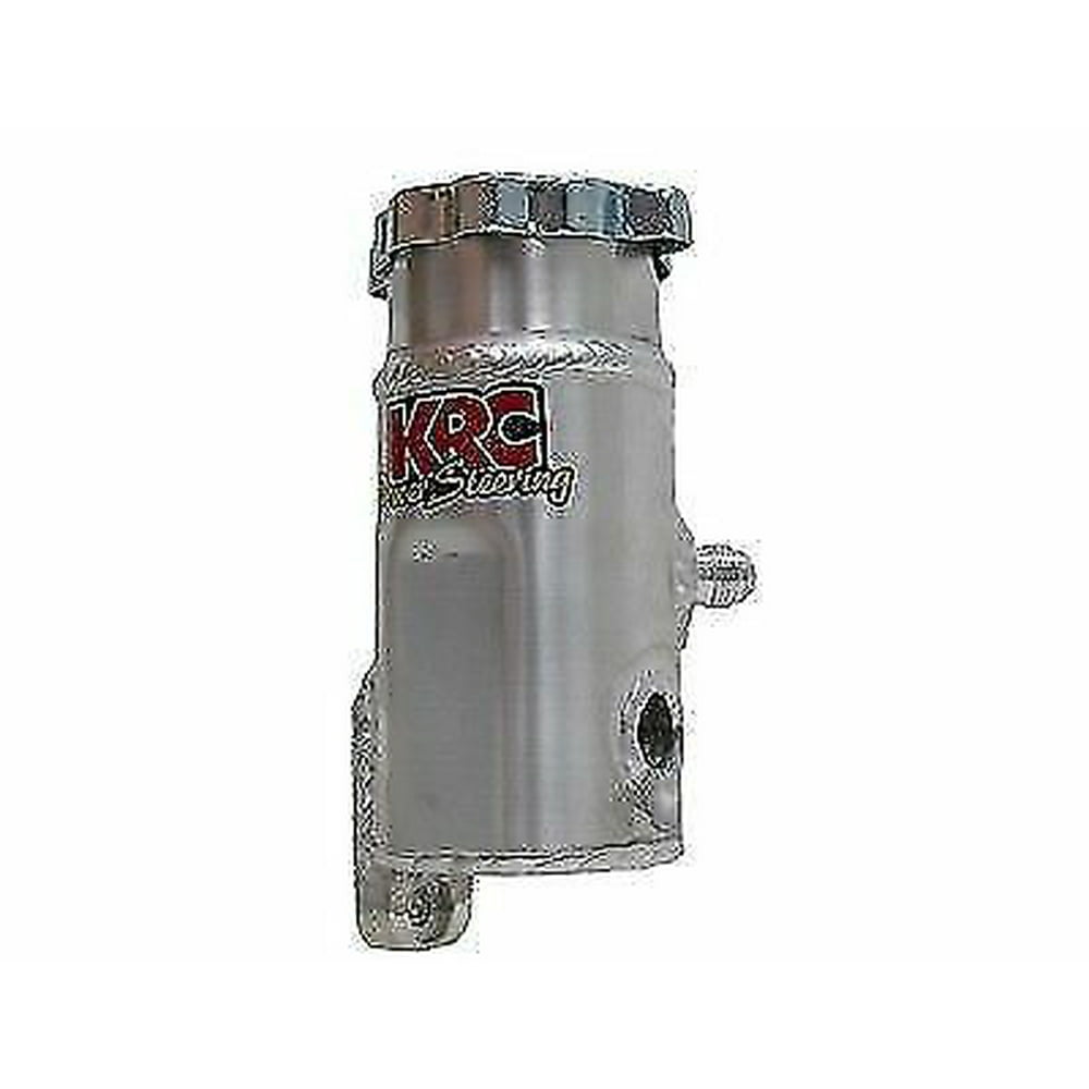 KRC POWER STEERING 91312045 BoltOn Reservoir Tank 45 Degree 6 Return