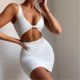 thumbnail image 2 of Gibobby Vestido de fiesta para mujer elegante Sexy sólido transpirable ahueca hacia fuera bajo impacto deporte espalda verano entrenamiento mujer sujetador(Negro,G), 2 of 5