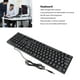 thumbnail image 4 of Teclado De Idioma De 104 Teclas,Teclado Para Juegos,Teclado De Idioma Minoritario,Teclado Ergonómico Para Juegos Con Cable USB Para Oficina,4.9ft, 4 of 7