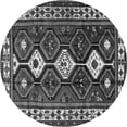 thumbnail image 1 of Ahgly Company Indoor Round Persian Gray Traditional Area Rugs, 7' Round, 1 of 1