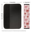 thumbnail image 6 of Chririnla Pink Gradient Coconut Tree Pattern Car Seat Belt Pads 2 Pack, Seat Belt Strap Covers Polyester Comfortable Driving Heat Insulation for SUV Auto Truck, 6 of 8