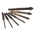 thumbnail image 4 of Tiles Drill Bit Plastic Stone Tools Wear resistance Wood Brown Accessories, 4 of 7