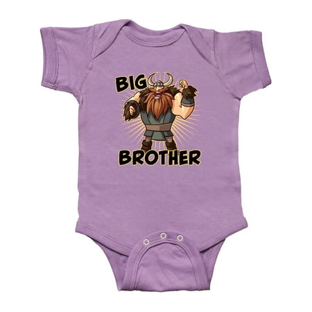 

Inktastic Big Brother Viking Gift Baby Boy Bodysuit