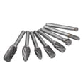 thumbnail image 4 of Tungsten Carbide Burr Bits, Durabile Practical   File Kit Dia 6mm  For Sculpting For Wood Carving, 4 of 8