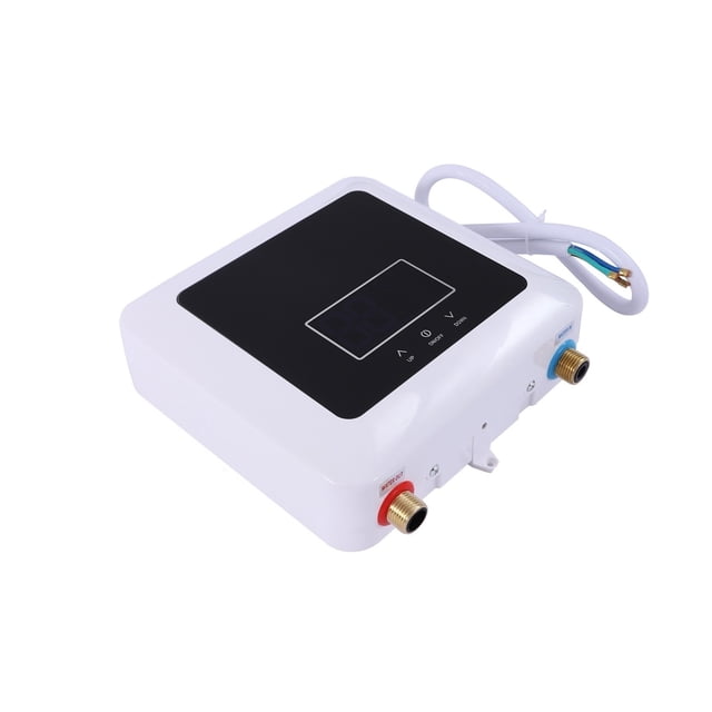 5500W Tankless Water Heater Electric Hot For Shower Bathroom Kitchen Instant Water Heater Heating With Remote & Touch Control ,Digital Temperature Display