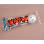 Official Wiffle Ball - Perforated Plastic Baseball for Curve Pitches, 3-Pack, Durable Lightweight Design for Outdoor and Backyard Play