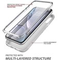 thumbnail image 2 of Case for iPhone XR,[Built-in Screen Protector] Natural Marble Shockproof Rugged 360 Full Body Bumper Protective Cover for iPhone XR 6.1 Inch, 2 of 8