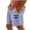A Blue, variant on Men's Dungarees New Belted Wyoming Cargo Short Men Shorts Cargo Men Casual Print Pocket Elastic Waist Straight Half Shorts Pants Sport Pants Black XL