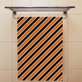 thumbnail image 4 of Soft Hand Fingertip Towels 2 Pcs Face Bath Towels Halloween Stripes Absorbent Washcloths for Bathroom Hotel Kitchen 30x15in, 4 of 6